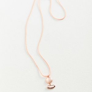 Yellow Nova Cord Necklace